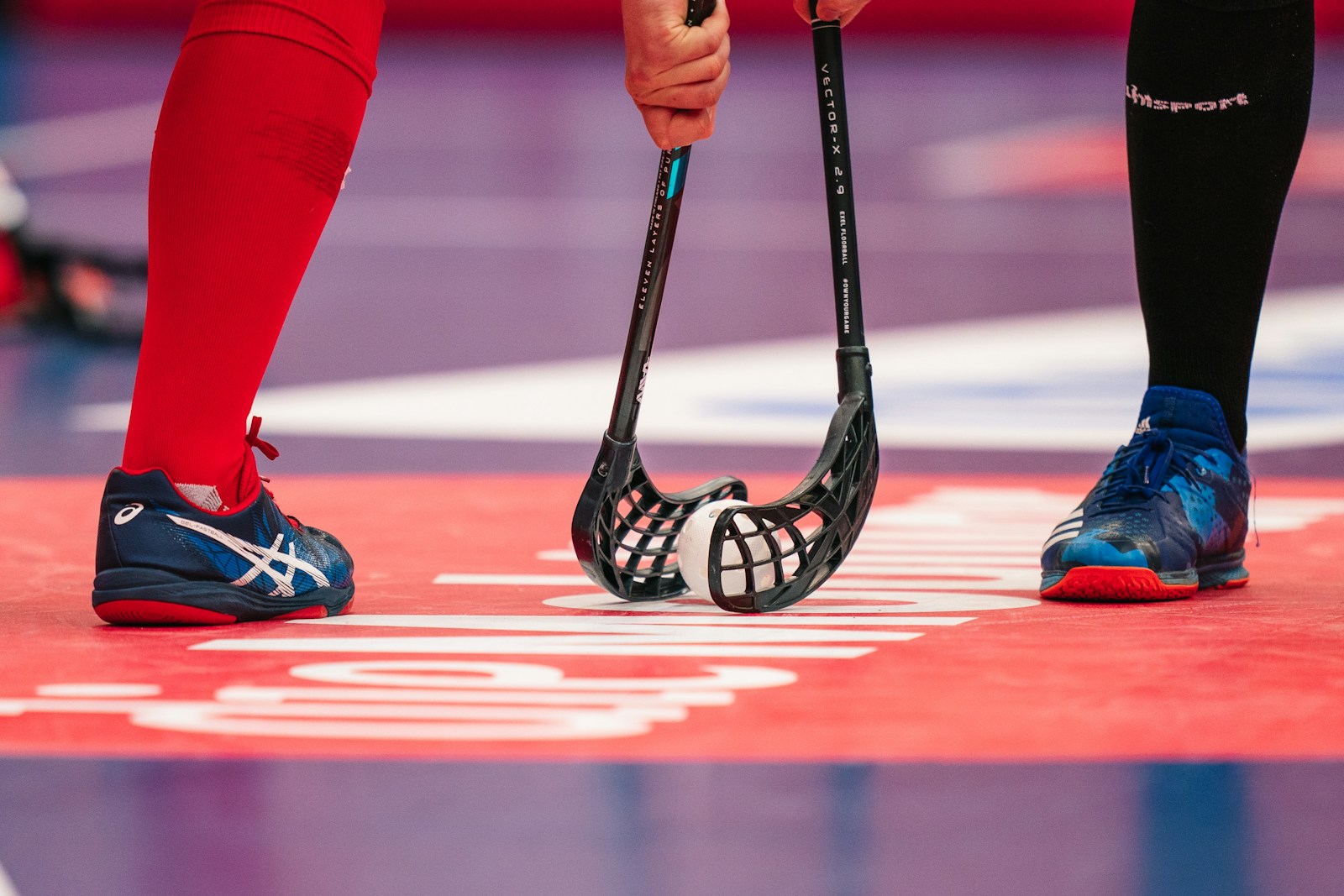 Immagine di riferimento a un torneo di unihockey