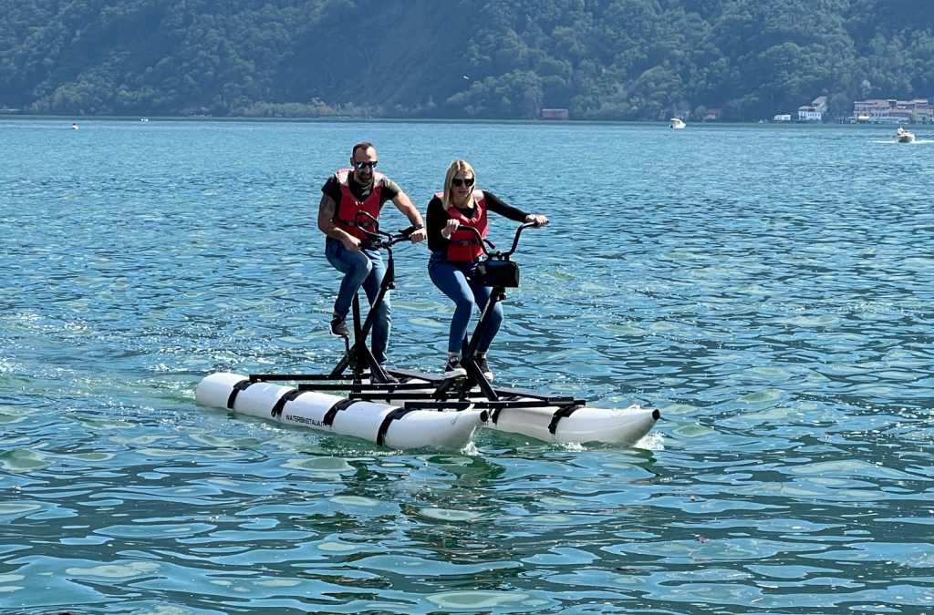 Gara di Waterbike sul lago di lugano 2025