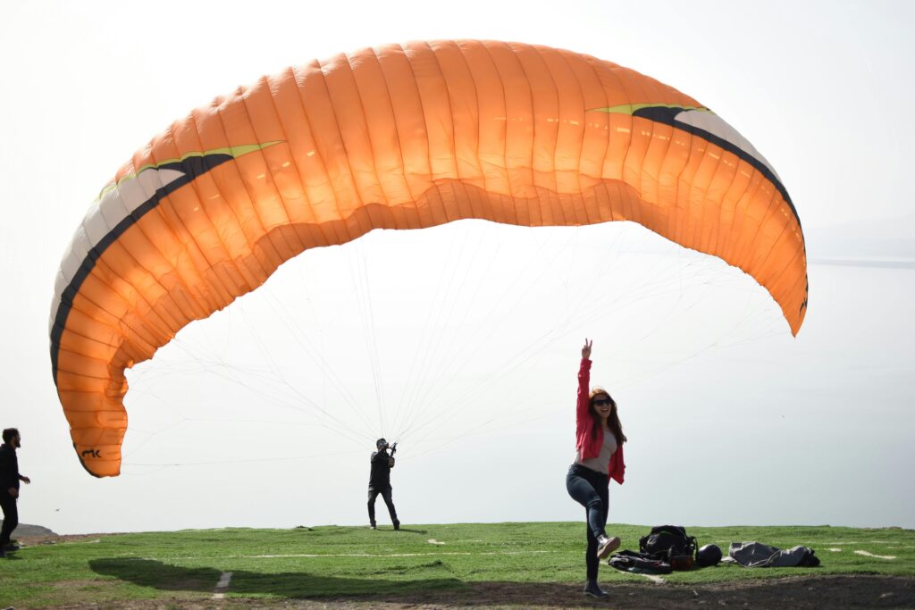 Felicità dei parapendisti