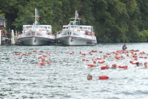 Traversata del lago di Lugano