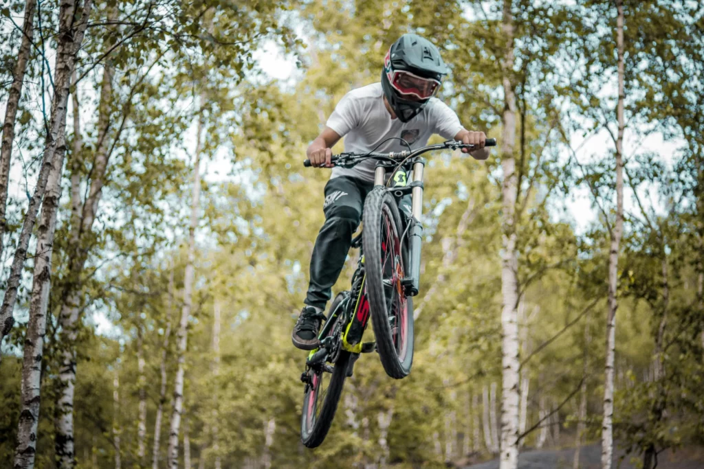 MTB salto in gara