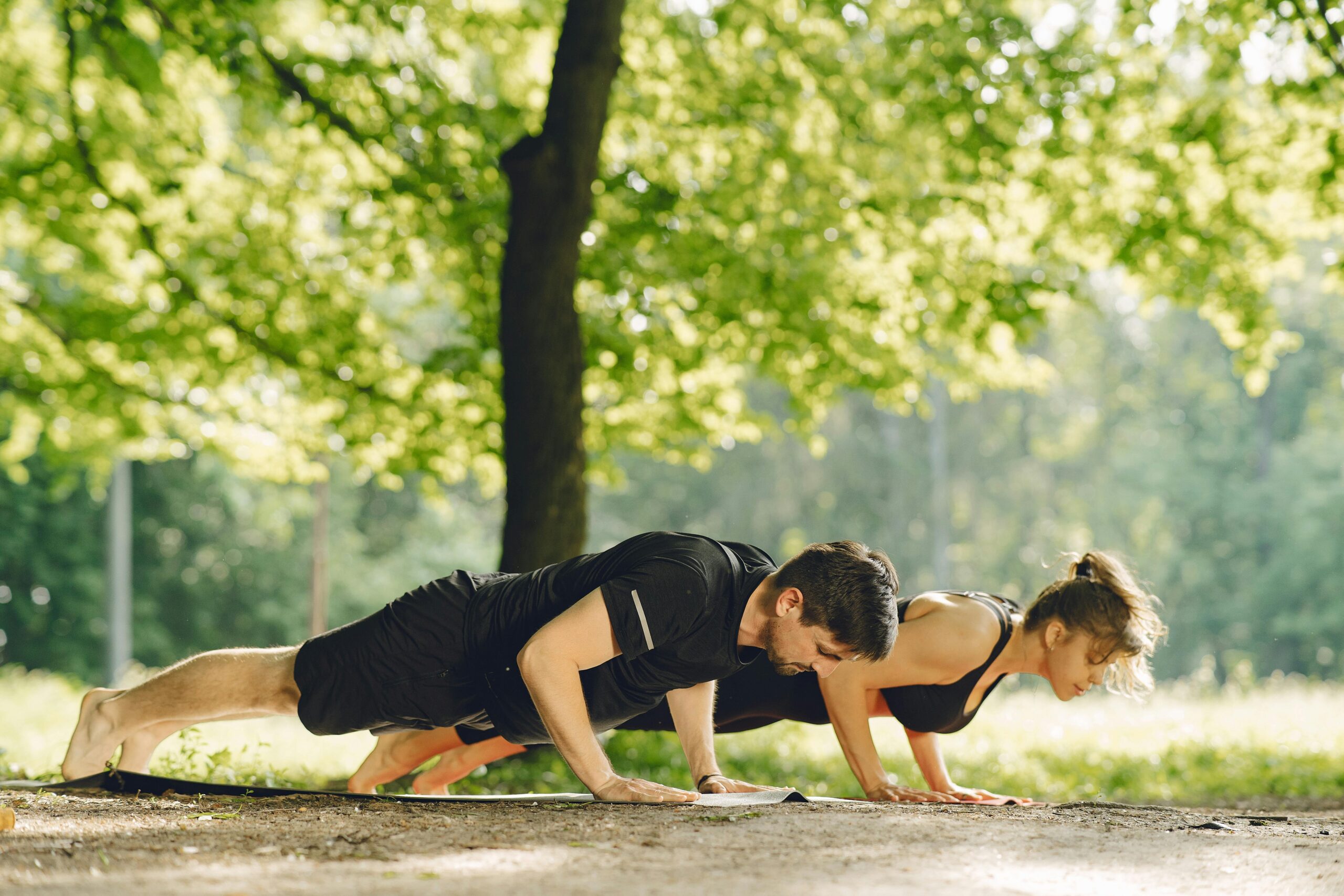 Fit Gym in outdoor