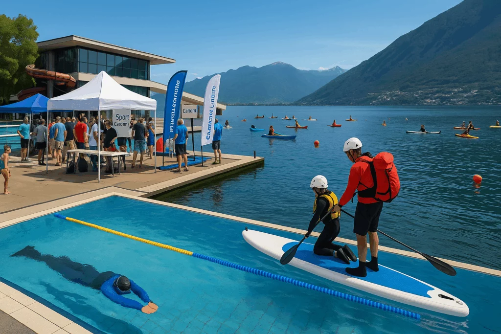 Immagine esempio dell'evento Giornata acquatica al Lido di Locarno