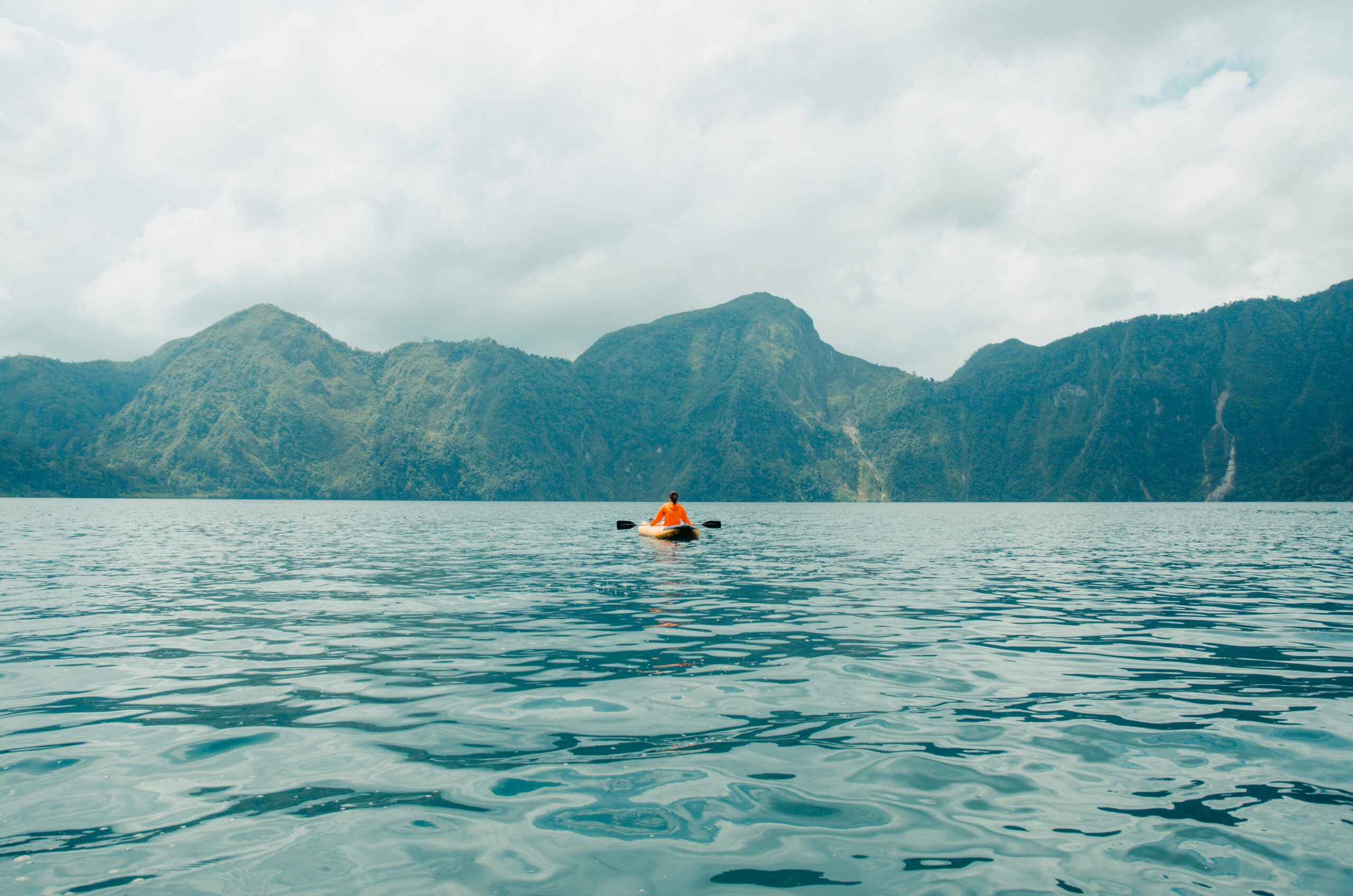Kayak sul lago