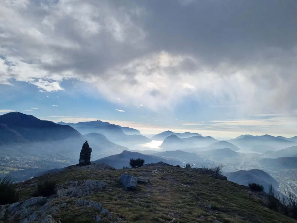 UNA TERRAZZA SUL GOLFO DI LUGANO, IL MONTE BIGORIO di Ticino Sentieri