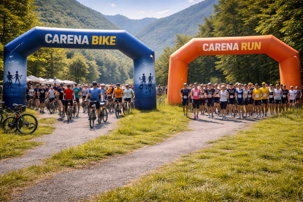 Giubiasco–Carena RUN & BIKE: corsa e ciclismo in Valle Morobbia