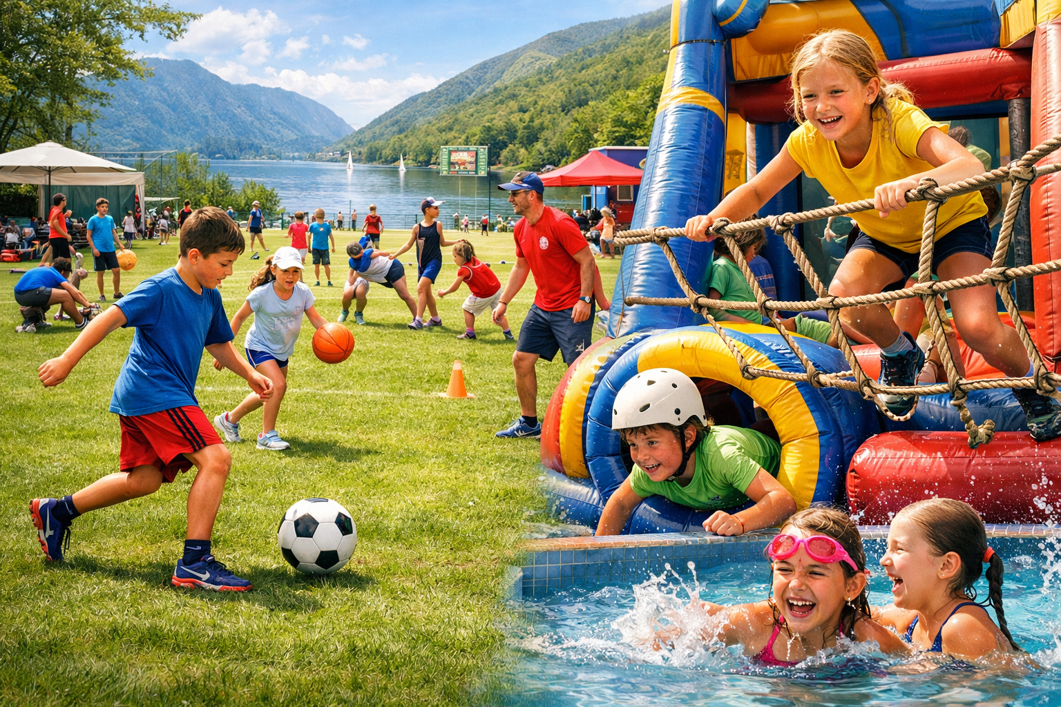 ASA Summer Camp - Lugano - esempio generato con IA