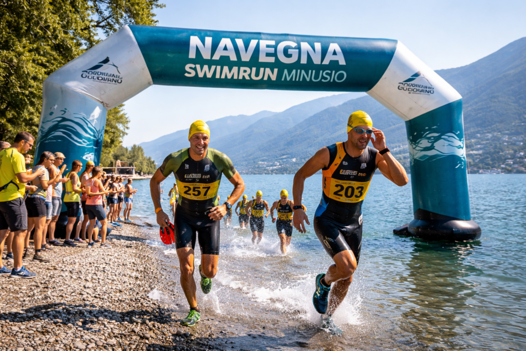 Navegna SwimRun – Gara di Trail e Nuoto sul Lago Maggiore
