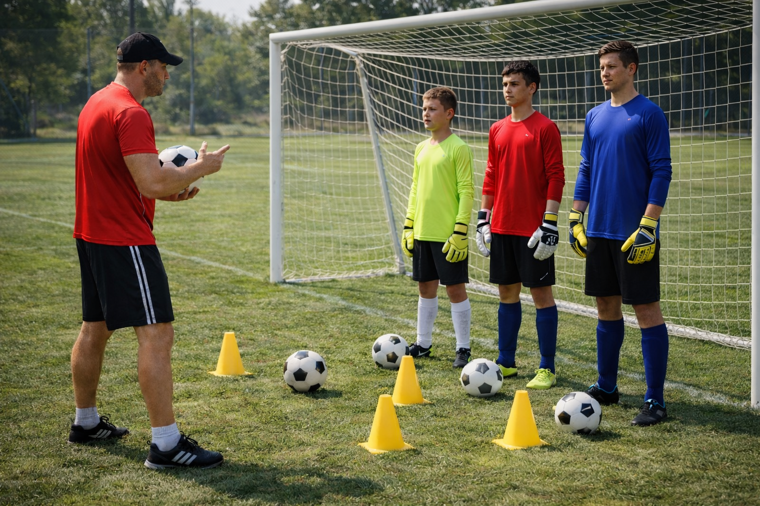 Camp estivo FTC per portieri - Carona