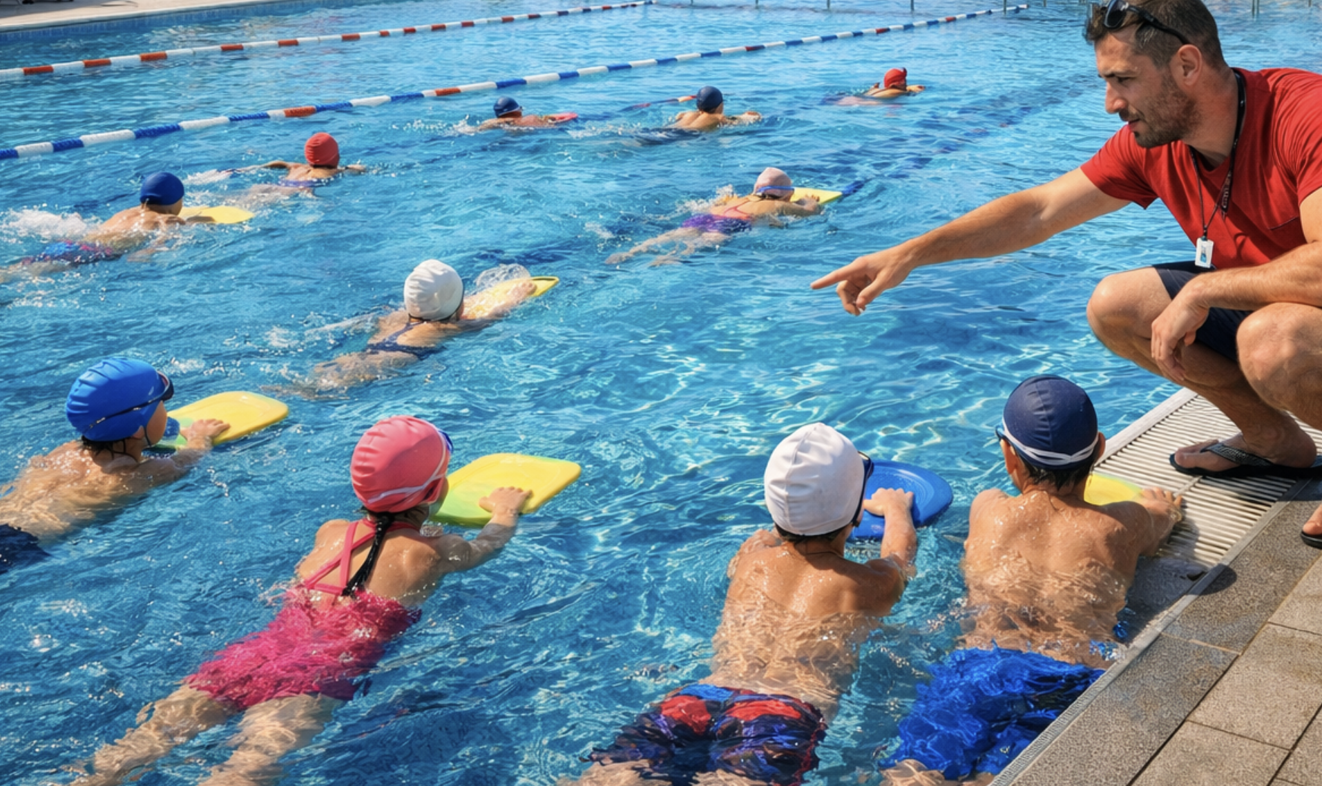Corso di nuoto per ragazzi