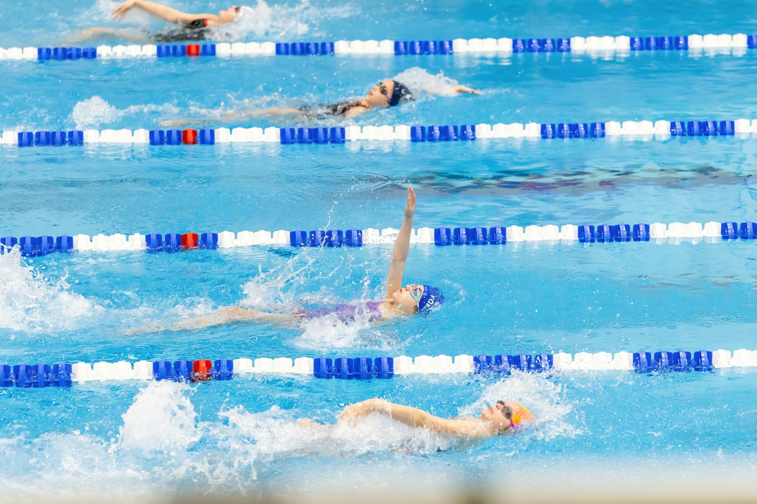 Nuoto in piscina - gara