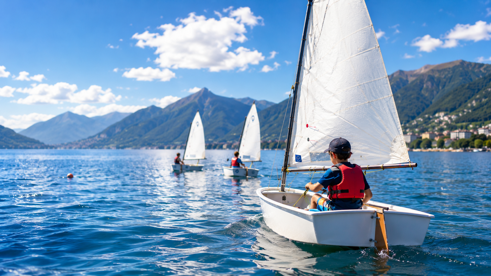 Corso estivo di vela Optimist IA