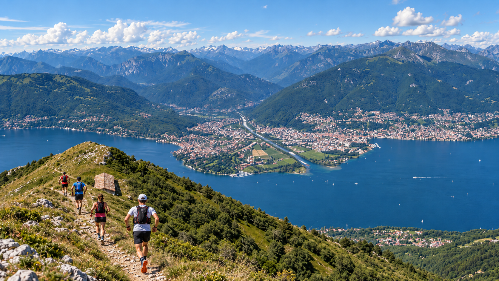Trail Gambarogno su monte Gambarogno IA