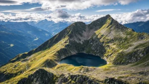Laghi di Chièra- Lago alpino tra cime rocciose